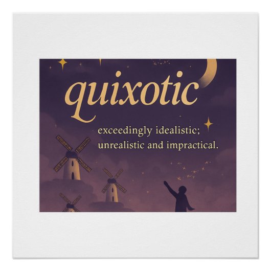 Poster Quichotte (Devant)