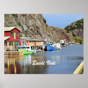 Poster Quidi Vidi, Newfoundland and Labrador