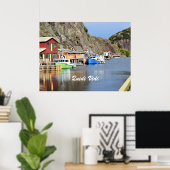 Poster Quidi Vidi, Terre-Neuve-et-Labrador (Bureau à domicile)