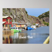 Poster Quidi Vidi, Terre-Neuve-et-Labrador (Devant)