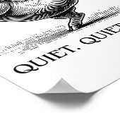 Poster Quiet Ggy Meme Feminist Subtle Humor Protest Resis (Coin)