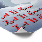 Poster Qu'il neige ! (Coin)