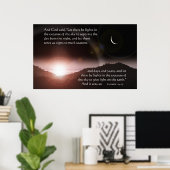 Poster Qu'il y ait des lumières (Bureau à domicile)