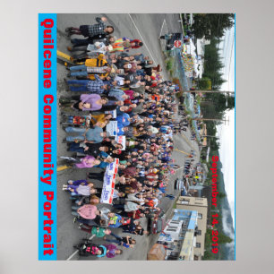 Poster Quilcene Community Portrait 2019