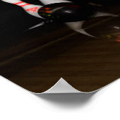 Poster Quille de bowling (Coin)