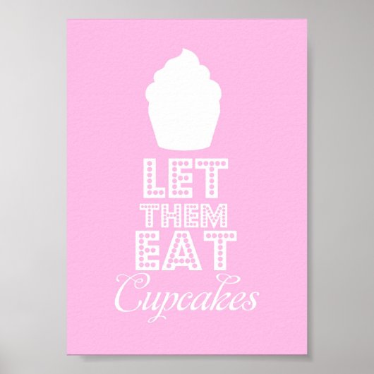 Poster Qu'ils mangent des cupcakes (Devant)