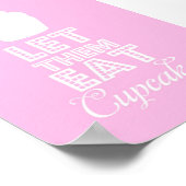 Poster Qu'ils mangent des cupcakes (Coin)