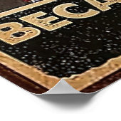 Poster Quilter parce que le meurtre est faux (Coin)