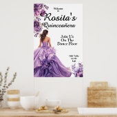 Poster Quinceañera 15 ans (Cuisine)