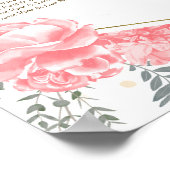 Poster Quinceanera espagnol Diagramme de siège Signal Pap (Coin)