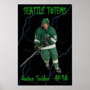 Poster Quinn Snider - Totems de Seattle