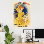 Poster Quinquina Dubonnet, Jules Chéret (Bureau à domicile)