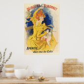 Poster Quinquina Dubonnet, Jules Chéret (Cuisine)