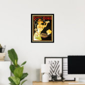 Poster Quinquina Michaud Art Nouveau Ad 16x20 (Bureau à domicile)