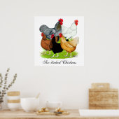 Poster Quintette de poulet liée au sexe (Cuisine)