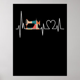 Poster Quitter Et Coudre, C'Est Mon Amour Les Cadeaux De 