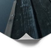 Poster Quitter l'eau calme à l'aube (Coin)