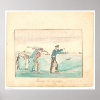Poster Quitter les Diggings (1601A)