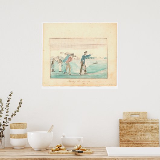 Poster Quitter les Diggings (1601A) (Cuisine)