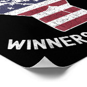 Poster Quitters Never Win And Winners Never Quit Motivati (Coin)