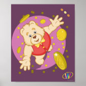 Poster Quizzy Bear (Devant)