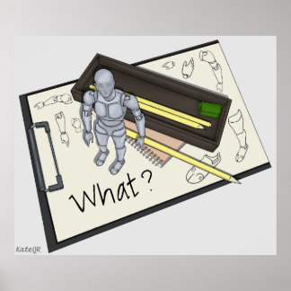 Poster Quoi ? Quand l'art est un artiste