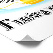 Poster Quoi qu'il flotte votre Zebra 4 (Coin)