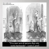 Poster Quota de Lewis Carroll Graphic & Famous (Devant)