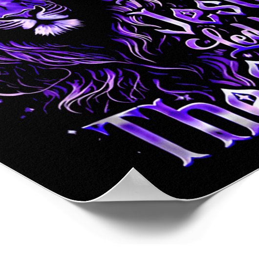 Poster Quote Blessed By God Loved By Jesus Led By The Sri (Coin)