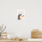 Poster Quote d'anxiété inspirationnelle Whimsical Waterco (Cuisine)