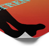 Poster Quote de netball Inspiratiational Life Challenges (Coin)