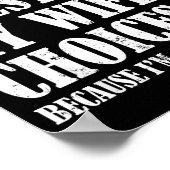 Poster Quote I Never Question My Wife's Choices Husband  (Coin)