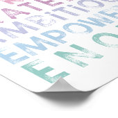 Poster quotidien pour enfants (Coin)