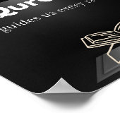 Poster Quran guides us every step/ motivational wall Art. (Coin)