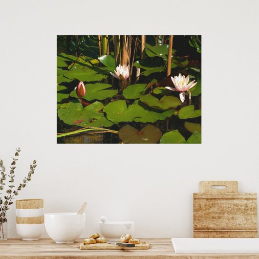 Poster Qu'y a-t-il en dessous ? (Cuisine)