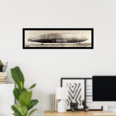 Poster R34 Photo Blimp Dirigible 1910 (Bureau à domicile)
