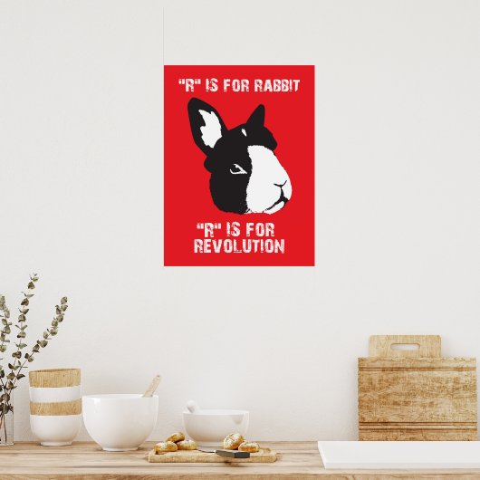 Poster R est pour (Cuisine)