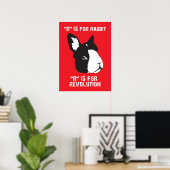 Poster R est pour (Bureau à domicile)