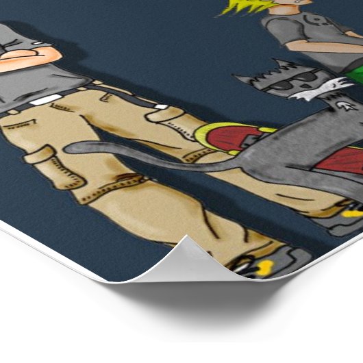 Poster RA présente - Le mec (Coin)