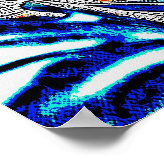 POSTER RABBI AVEC SHOFAR (Coin)