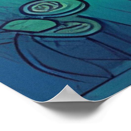 Poster Rabbit adorable (Coin)