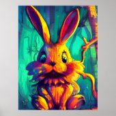 Poster Rabbit adorable (Devant)