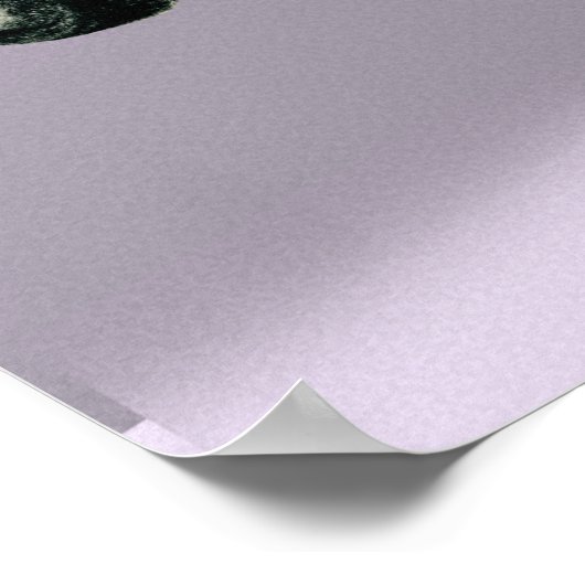 Poster Rabbit de course automobile (Coin)