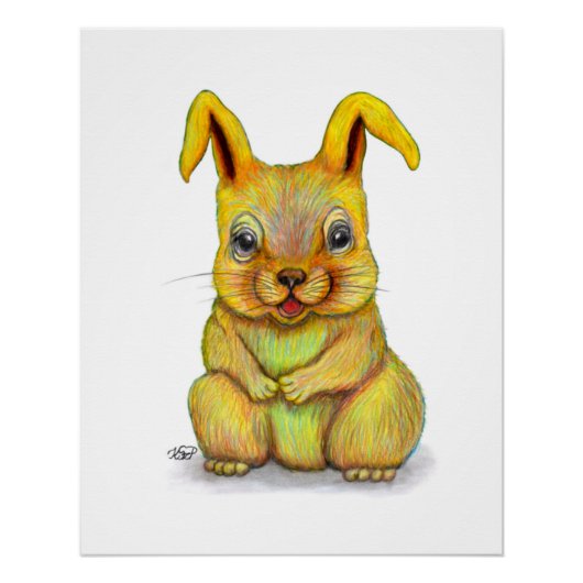 Poster Rabbit d'eau (Devant)