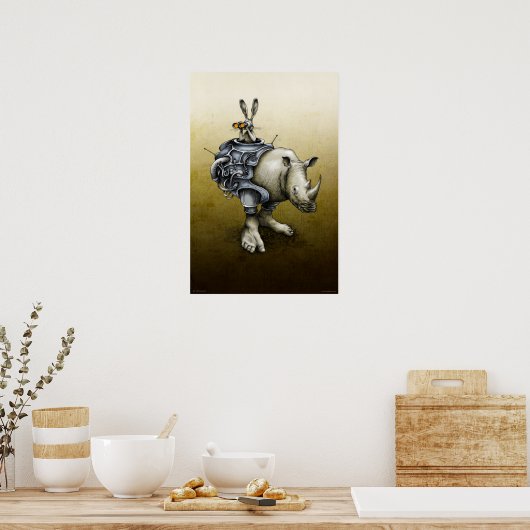 Poster Rabbit-Rhino (Cuisine)