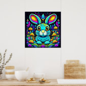 Poster Rabbit Shroom Sorti (Cuisine)