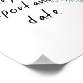 Poster Rabbit tardif (Coin)