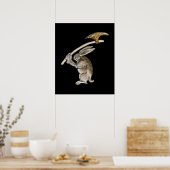 Poster Rabbit tueur (Cuisine)