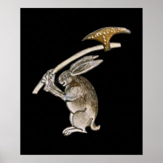 Poster Rabbit tueur
