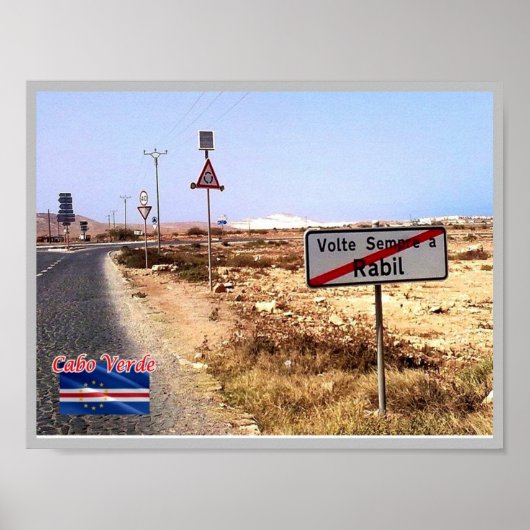 Poster Rabil - Plaque toponymique - (Devant)